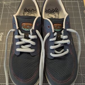 Astral Men's Navy and Light Blue Sneakers